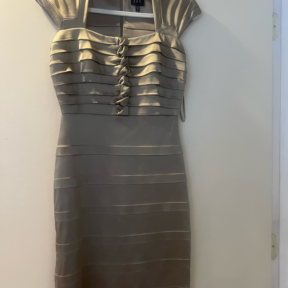Jax Gold Mini Dress